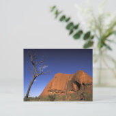 Australien, Uluru Kata Tjuta National Park, Uluru Postkarte (Stehend Vorderseite)