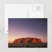 Australien, Uluru Kata Tjuta National Park, Uluru  Postkarte (Vorne/Hinten)