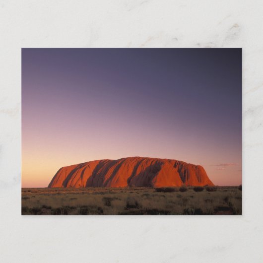Australien, Uluru Kata Tjuta National Park, Uluru  Postkarte (Vorderseite)
