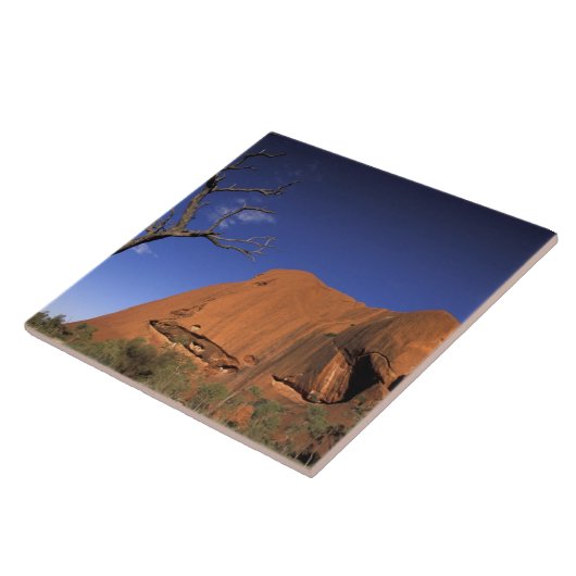 Australien, Uluru Kata Tjuta Nationalpark, Uluru Fliese (Seite)