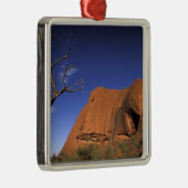 Australien, Uluru Kata Tjuta Nationalpark, Uluru Silbernes Ornament (Rechts)