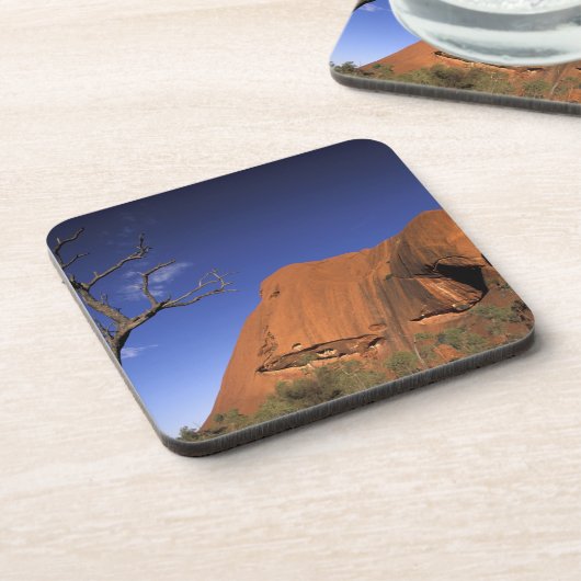 Australien, Uluru Kata Tjuta Nationalpark, Uluru Untersetzer (Linke Seite)