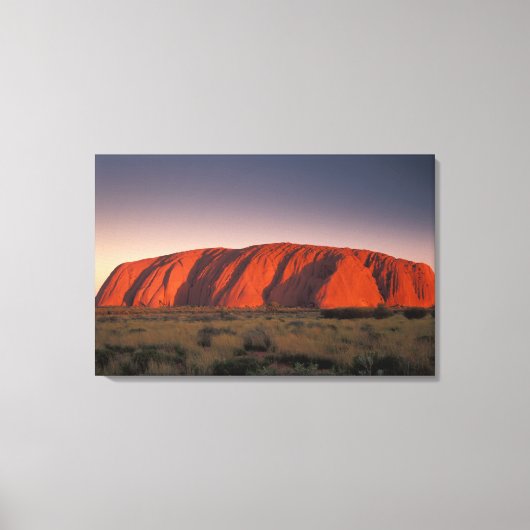 Australien, Uluru Nationalpark. Uluru oder Leinwanddruck (Vorderseite)