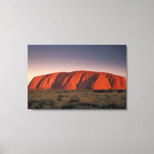 Australien, Uluru Nationalpark. Uluru oder Leinwanddruck