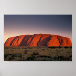 Australien, Uluru-Nationalpark. Uluru oder Poster