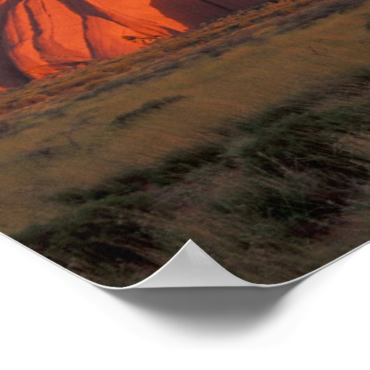 Australien, Uluru Nationalpark. Uluru oder Poster (Ecke)