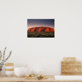 Australien, Uluru Nationalpark. Uluru oder Poster (Küche)
