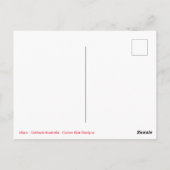 Australien - ULURU - Outback - Wüste Postkarte (Rückseite)