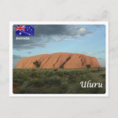 Australien - Uluru - Postkarte (Vorderseite)
