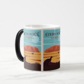 Australien, Uluru Travel Wild Adventure Outback Verwandlungstasse (Vorderseite Links)