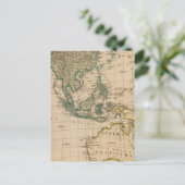 Australien und Asien Postkarte (Stehend Vorderseite)