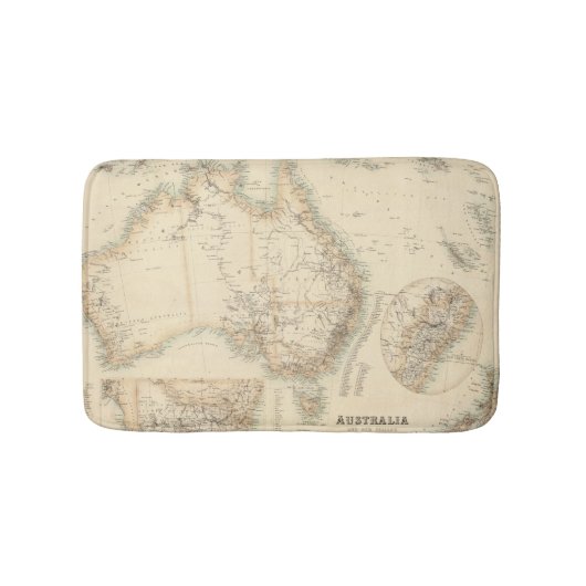 Australien und Neuseeland Badematte (Vorderseite)