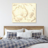 Australien und Neuseeland Leinwanddruck (Insitu (Schlafzimmer))