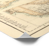 Australien und Neuseeland Poster (Ecke)