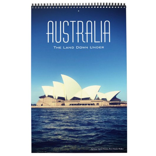 Australien unter 2026 (mit Standorten) Kalender (Titelbild)