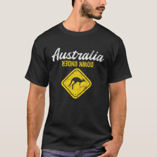 Australien unter Kangaroo Marsupial Zoo Anima T-Shirt