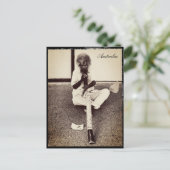 Australien, Ureinwohner + Didgeridoo Postkarte (Stehend Vorderseite)