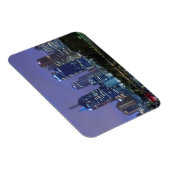 Australien, Victoria, Melbourne, Skyline entlang Magnet (Rechte Seite)