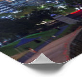 Australien, Victoria, Melbourne, Skyline entlang Poster (Ecke)