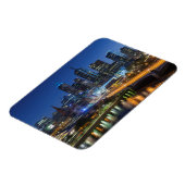 Australien, Victoria, Melbourne, Skyline mit Magnet (Linke Seite)