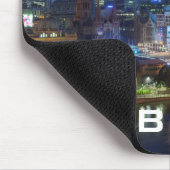 Australien, Victoria, Melbourne, Skyline mit Mousepad (Ecke)