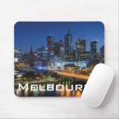 Australien, Victoria, Melbourne, Skyline mit Mousepad (Mit Mouse)