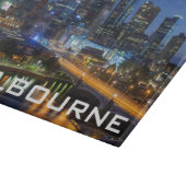 Australien, Victoria, Melbourne, Skyline mit Schneidebrett (Ecke)
