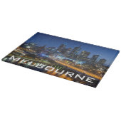 Australien, Victoria, Melbourne, Skyline mit Schneidebrett (Ecke)