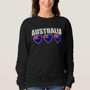 Australien Vintag australische Flagge Aussie 1 Sweatshirt