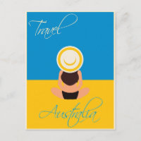 Australien Vintag Beach Travel Poster