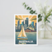 Australien Vintag Berühmter Reiseort Postkarte (Stehend Vorderseite)