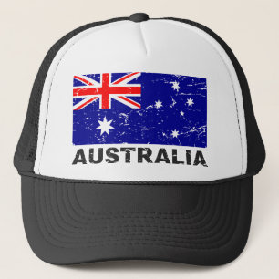 Australien - Vintage Flagge Truckerkappe