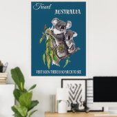 Australien Vintage Poster (Heimbüro)
