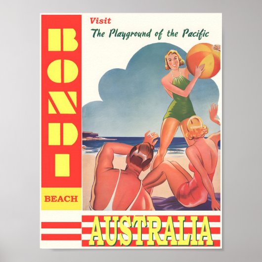 Australien Vintage Poster (Vorne)
