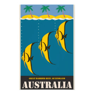 Australien Vintage Poster