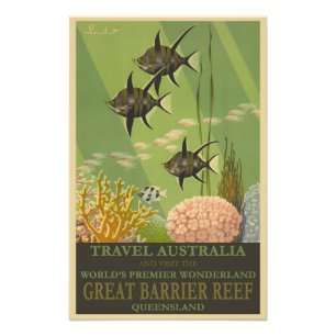 Australien Vintage Poster