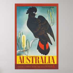Australien Vintage Reiseplakat Druck Poster