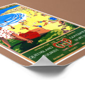 Australien Vintage-Reiseposter Restauriert Poster (Ecke)