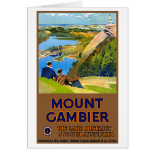 Australien Vintage Travel Poster wiederhergestellt