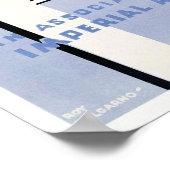 Australien Vintage Travel Poster wiederhergestellt (Ecke)