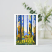 Australien - Vintage Travel Postkarte (Stehend Vorderseite)