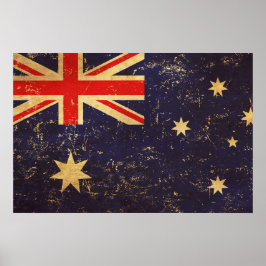 Australien - Vintages Branddesign Poster