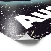 Australien Vintages Urlaubsposter Fotodruck (Ecke)