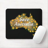 Australien vom Bushfire Desaster gerettet Mousepad (Mit Mouse)
