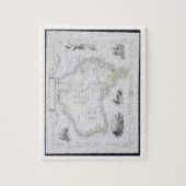 Australien, von einer Reihe Weltkarten Puzzle (Vertikal)