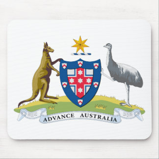 Australien-Wappen (1908) Mousepad