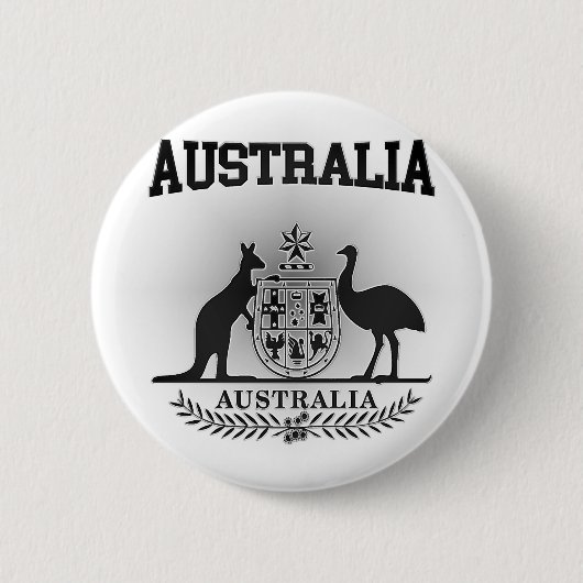 Australien-Wappen Button (Vorderseite)