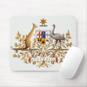 Australien-Wappen Detail Mousepad (Mit Mouse)