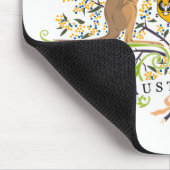 Australien-Wappen Mousepad (Ecke)