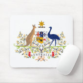 Australien-Wappen Mousepad (Mit Mouse)